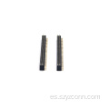Conector de cabezal de clavija de 2,54 mm de ángulo recto 80P